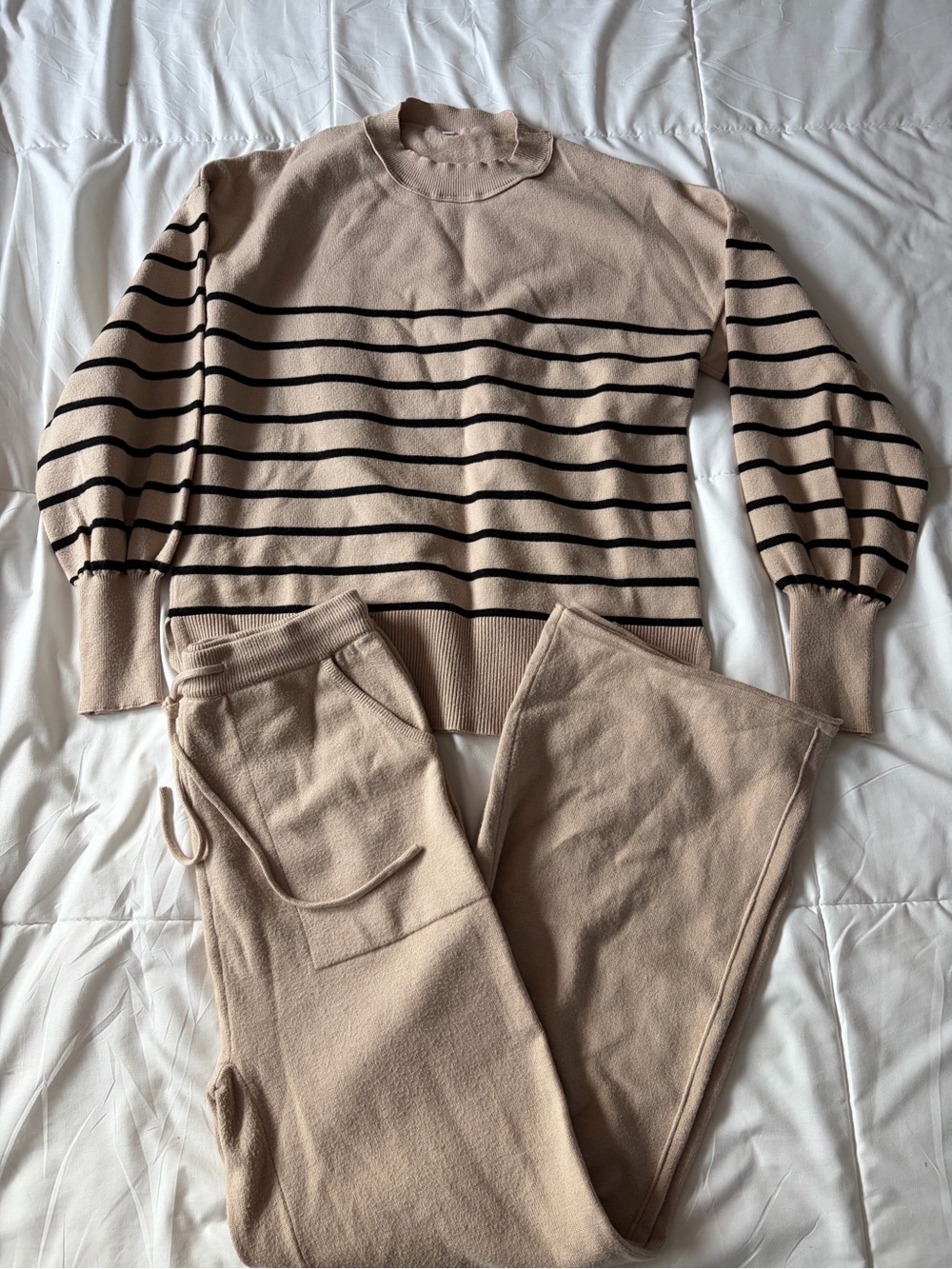 Comfortable Lounge Set Womens Sweater Set